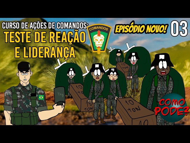 Prueba de Reacción y Liderazgo del Curso de Comandos Episodio 03 #comandos #calavera #novato