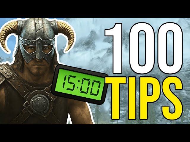 100 Skyrim Tips in 15 Minutes That'll Change How You Play