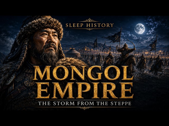 Fall Asleep to the Complete History of the Mongol Empire | Genghis Khan & the Great Khans