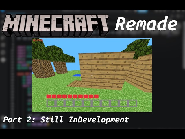 Remaking Minecraft in Raylib with python part2: Still InDevelopment
