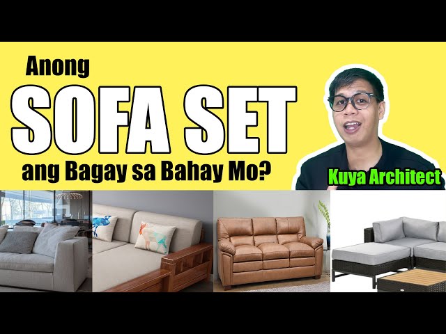 PAANO PUMILI NG SOFA SET ? Philippine House Design Construction Renovation Interior Design Furniture
