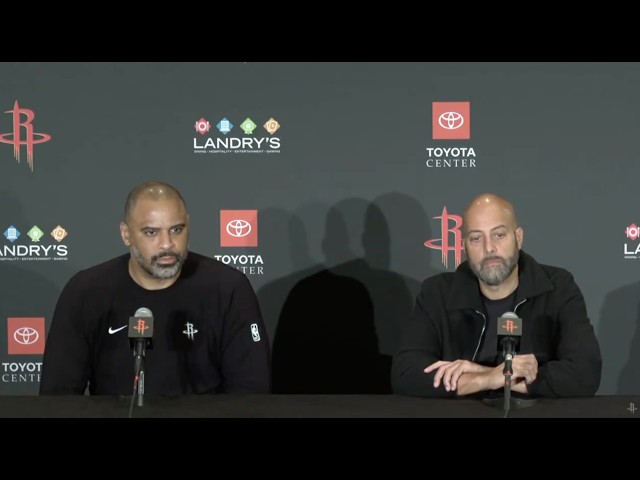 2026 Media Day l Ime Udoka & Rafael Stone