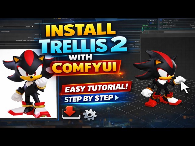 Create 3D AI Models! Install Trellis 2 with ComfyUI (Easy Method)