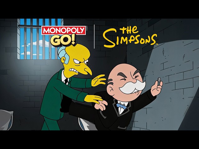 MONOPOLY GO! | THE SIMPSONS: Mr. Burns and Mr. Monopoly’s Excellent Rivalry