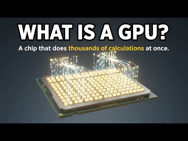 What Is a GPU? 🖥️🤖 Explained in 8 Seconds | How GPUs Power AI & Machine Learning
