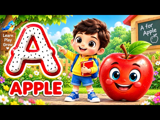 🍎 ABCD, 🌈 ABC & 123, Hindi Alphabet 🍎 A for Apple | B for Ball ⚽ | ABC song, 1 to 100, 🌈🧸✨