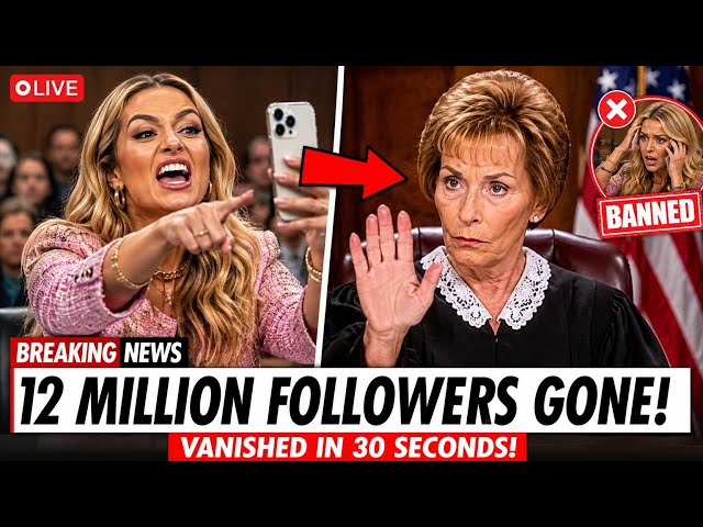 Rich Influencer Mocked Judge Judy LIVE — Then Her 12 Million Followers Vanished in 30 Seconds