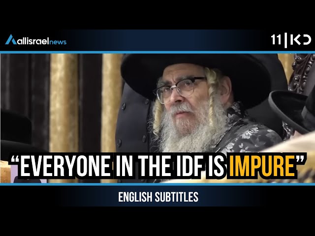 Inside the Rare Satmar Rebbe Visit in Israel: Harsh Words Against the Army & the State