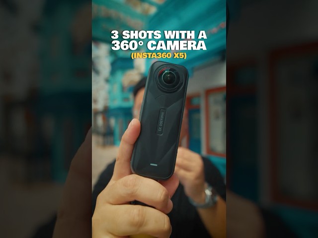 3 Easy Shots You Can Do With a 360 Camera!
