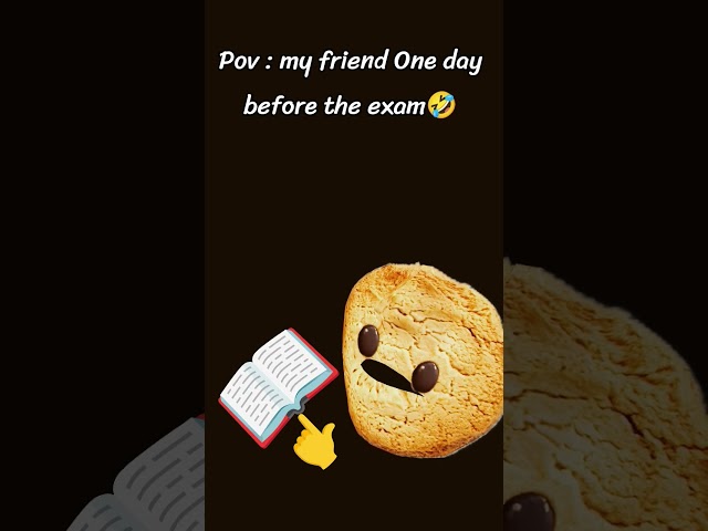 pov : exam time 🤣 #funny #shorts #tutorial #exam