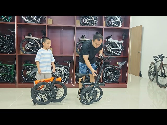 Which bike suits you? Java Neo 3, 14 inch vs 16 Inch. 