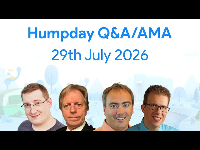 Humpday Q&A/AMA and Live Coding! :: 29th July 2026 :: #HumpdayQandA #Flutter #FlutterCommunity