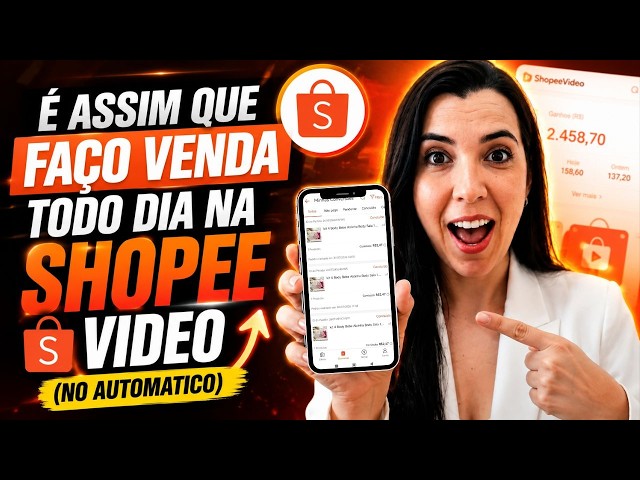 COMO POSTAR NA SHOPEE VIDEO E FAZER VENDAS TODOS OS DIAS.