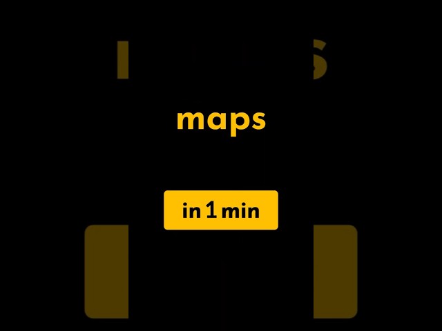 Maps in 1 min | #geekific #map #in1min