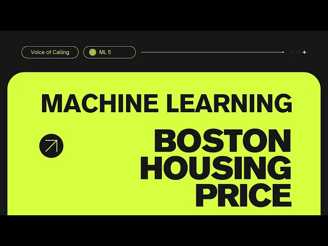 [FOT] Boston Housing Price