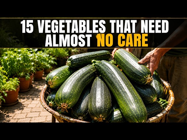15 Easy Vegetables That Need Almost No Care
