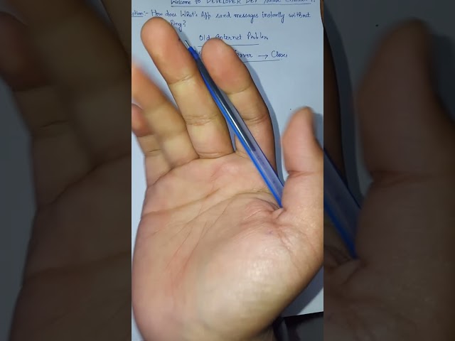 WhatsApp uses THIS Trick for Instant Messages