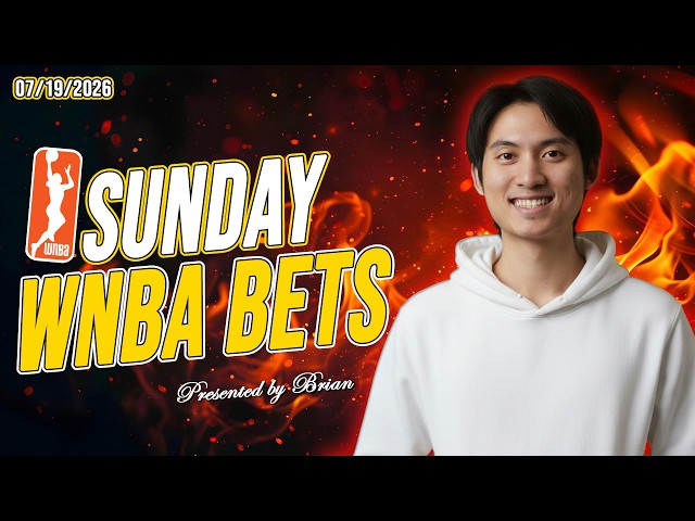 (8-0 RUN!🔥) WNBA PICKS TODAY | SUNDAY | 07/19/26 | FREE WNBA Best Player Props and Predictions