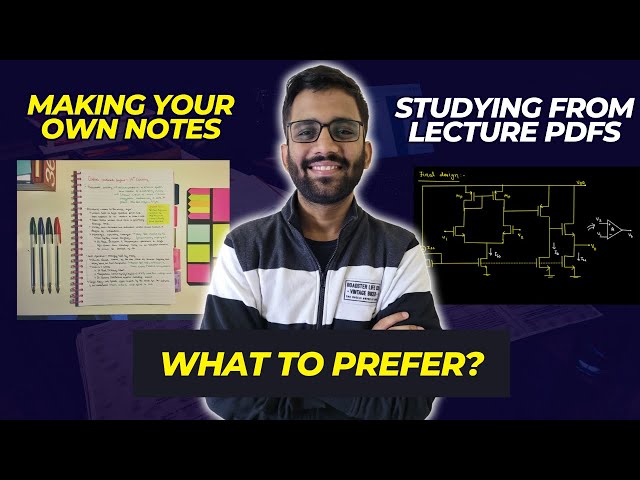 How to Study from Lecture PDFs? || PrepFusion