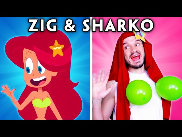Cooking Competition | Compilation Of Zig & Sharko Funny Episodes | Woa Parody