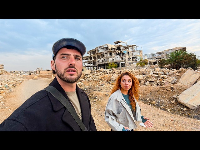 Lost in Destroyed Damascus with Syrian girl 🇸🇾