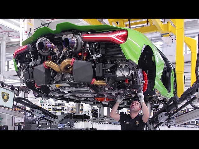 Inside Italy’s Best Factory Building the Brand-New Lamborghini Revuelto From Scratch