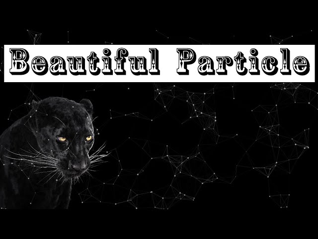 How to Use Particles JS Particle js Effect JavaScript Animated Background
