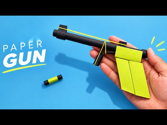 I Made a Crazy Paper Gun! 🔥 | Time to Make