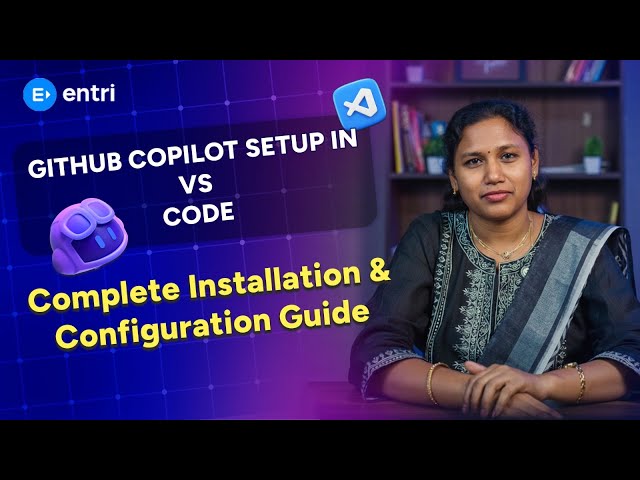How to Use GitHub Copilot in VS Code | Complete Setup Guide for Developers (Tamil)