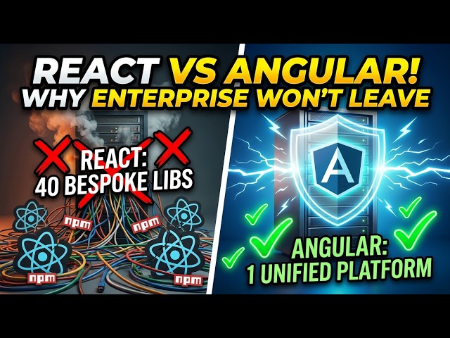 React vs Angular in 2026: Why Enterprise Still Chooses Angular | DevLoop