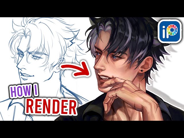HOW I RENDER in IBISPAINT | My MOST UPDATED RENDERING TUTORIAL