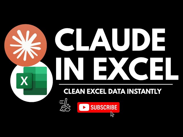 Claude in Excel - Clean Messy Excel Data Instantly