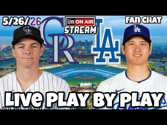 Los Angeles Dodgers vs Colorado Rockies MLB Live Stream