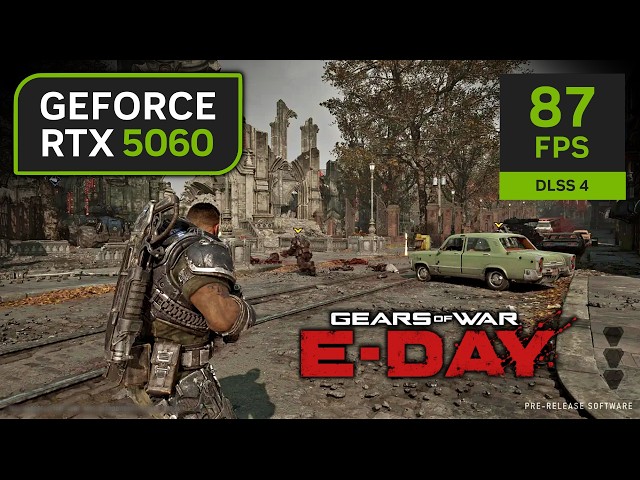 RTX 5060 on Gears of War: E-Day | 1080p, 1440p, 4K with DLSS 4.5 (Beta)