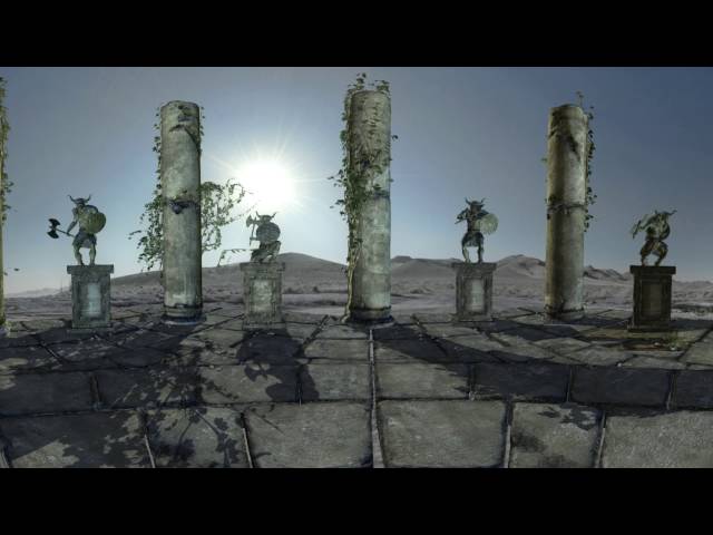 3D Character Design Contest 2016-Minotaur Statues