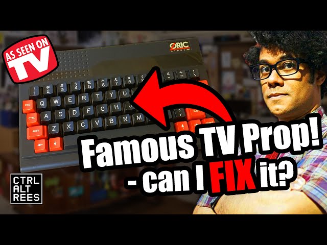 The IT Crowd's Oric Atmos - Story, Repair & Review - As Seen On TV!
