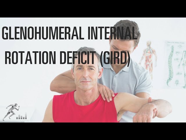 Glenohumeral internal rotation deficit (GIRD)