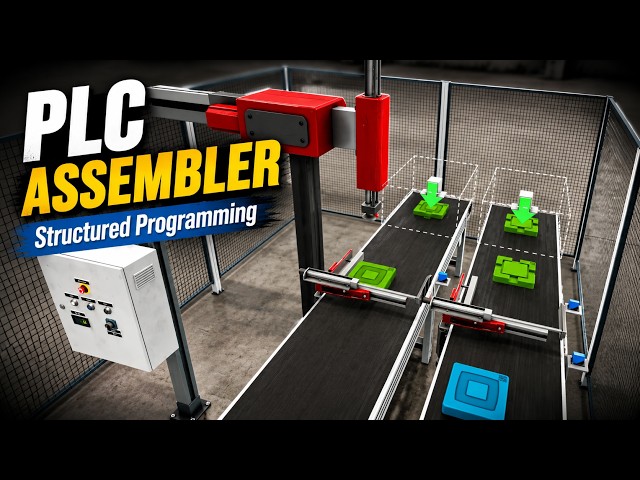 PLC Assembler Project | Structured Programming & Function Blocks | Siemens TIA Portal