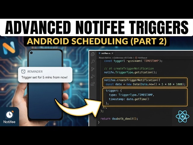 Triggers Notifee: Advanced Android Scheduling & Implementation (Part 2)