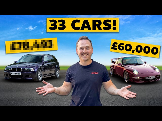Revealing HOW MUCH My Car Collection Is Worth!