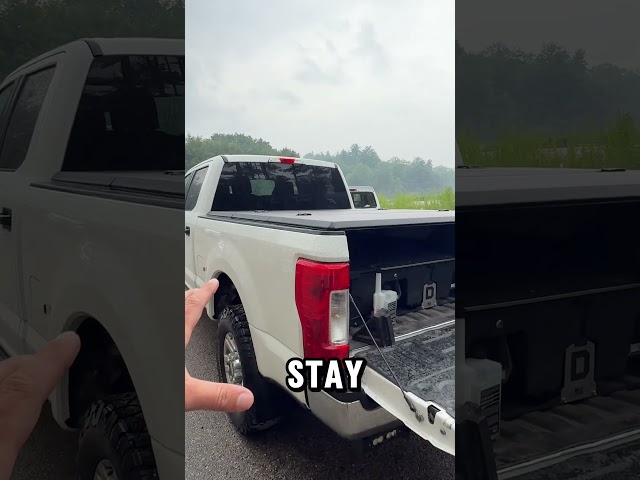 Creates a great little space for those oddly shaped items😉 #diamondback #ford #powerstroke #f250