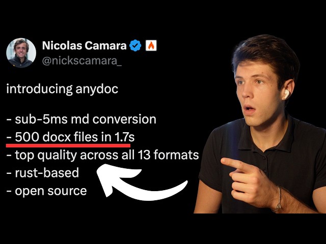 500 PDF Docs to Markdown in 1.7 Seconds
