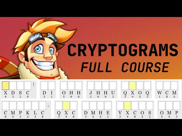 How to Solve ANY Cryptogram/Aristocrat Cipher
