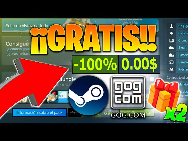 ¡CORRE! Están REGALANDO estos JUEGOS en STEAM & GOG al 100% GRATIS 🎁
