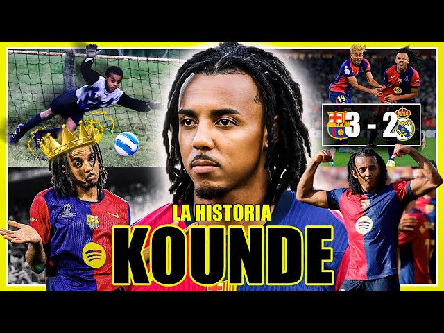 Quería ser PORTERO… y terminó siendo el MEJOR LATERAL  | 🇫🇷Jules Koundé La Historia