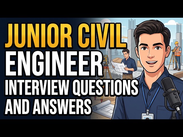 Junior Engineer Civil Interview Questions and Answers