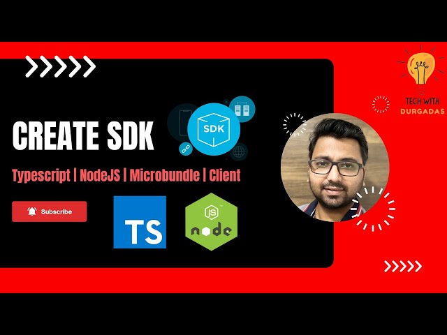 Create a Typescript Library | SDK | Node JS