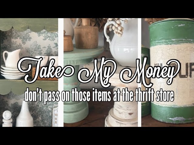 These Will Have You Heading to Your Local Thrift Store- Makeovers