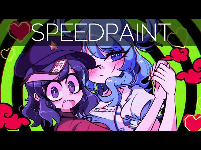 [SPEEDPAINT ] ❤️ NECROMANTIC ❤️ - Touhou Project 東方