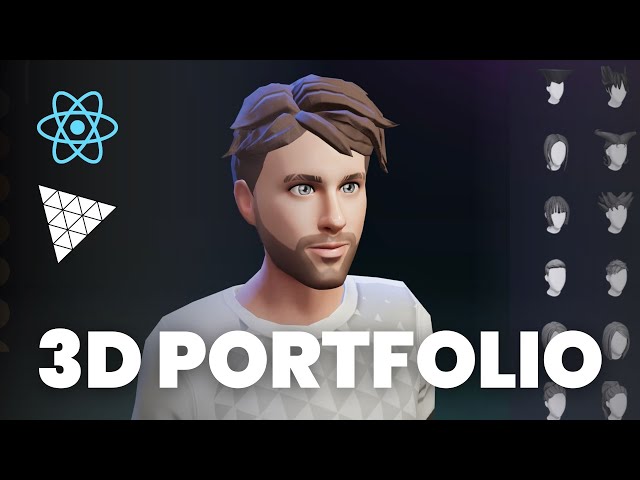 Build a 3D Portfolio with React Three Fiber - Avatar animations